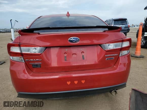 2021 Subaru Impreza Special Sports with VIN 4S3GKAL68M3601160, listed as a Copart auction lot 68630925 with 81,382 mi miles and Salvage title. Bid and sale history available at DreamBid. Image 6.