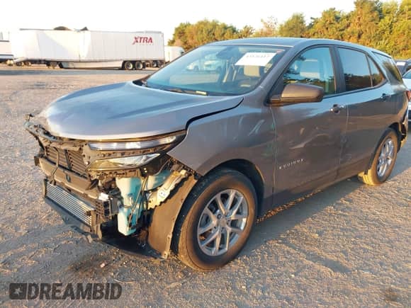 2023 Chevrolet Equinox LS с VIN 3GNAXFEG6PL190609, выставлен на аукционе IAAI как лот 43126417 с пробегом 48 000 миль миль и . История ставок и продаж доступна на DreamBid. Изображение 2.