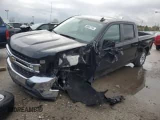 2022 Chevrolet Silverado 1500 LT z VIN 1GCPYDEK1NZ178608, wystawiony jako Copart lot #80657194 z przebiegiem 92 646 mil mil oraz Szkoda całkowita • Salvage title. Historia ofert i sprzedaży dostępna na DreamBid. Obrazek 1.