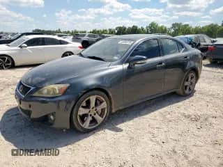 2011 Lexus IS 350 with VIN JTHBE5C28B5027777, listed as a Copart auction lot 65996375 with 204,042 mi miles and Clean title. Bid and sale history available at DreamBid. Image 1.