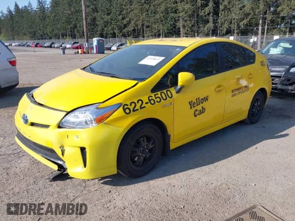 2013 Toyota Prius One with VIN JTDKN3DU1D5596253, listed as a IAAI auction lot 42118611 with 347,478 mi miles and . Bid and sale history available at DreamBid. Image 18.