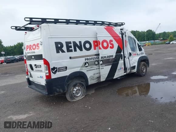 2021 Ram ProMaster Cargo с VIN 3C6LRVDG4ME510878, выставлен на аукционе IAAI как лот 42054854 с пробегом 76 293 миль миль и . История ставок и продаж доступна на DreamBid. Изображение 4.