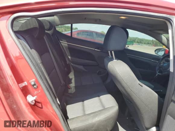 2017 Hyundai Elantra Limited with VIN KMHD84LF6HU410626, listed as a Copart auction lot 61585925 with 86,164 mi miles and Salvage title. Bid and sale history available at DreamBid. Image 10.