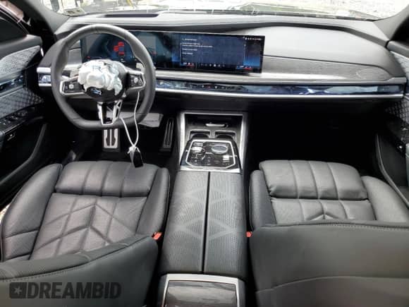 2024 BMW 7 Series 760i xDrive с VIN WBA33EJ05RCS20369, выставлен на аукционе Copart как лот 58822485 с пробегом 14 554 миль миль и Списание • Salvage title. История ставок и продаж доступна на DreamBid. Изображение 8.