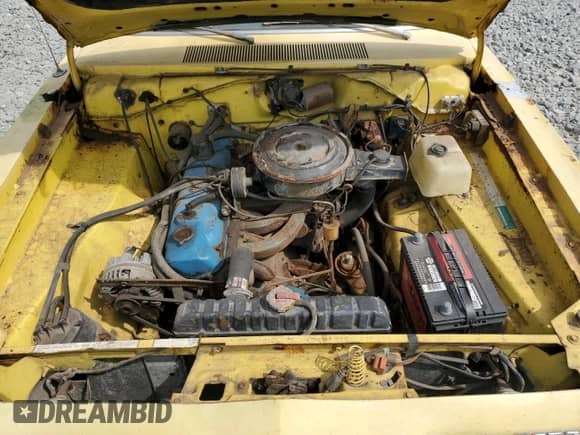 1973 Dodge Dart with VIN LH23C3R263253, listed as a Copart auction lot 59388405 with 57,319 mi miles and Clean title. Bid and sale history available at DreamBid. Image 11.