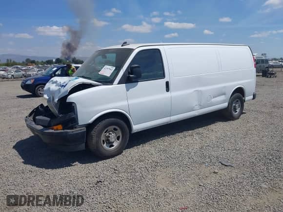 2019 Chevrolet Express Cargo with VIN 1GCZGHFG7K1205785, listed as a IAAI auction lot 42797562 with 85,283 mi miles and . Bid and sale history available at DreamBid. Image 17.