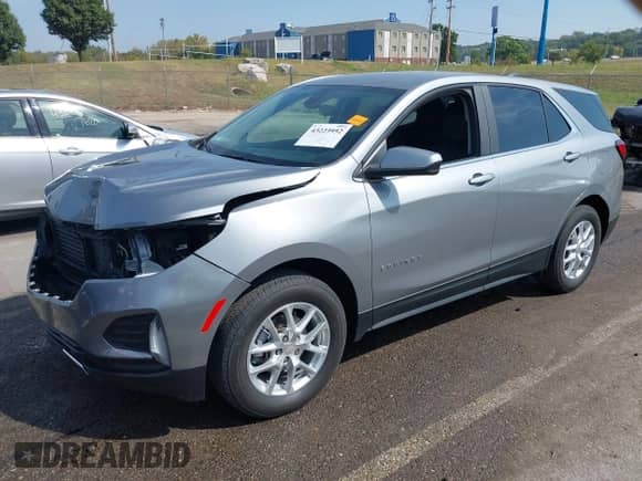 2024 Chevrolet Equinox LT с VIN 3GNAXUEG4RL340577, выставлен на аукционе IAAI как лот 43223952 с пробегом 39 333 миль миль и . История ставок и продаж доступна на DreamBid. Изображение 2.