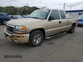 2004 GMC Sierra 1500 SLE with VIN 2GTEC19T841159097, listed as a Copart auction lot 85414145 with 117,849 mi miles and Clean title. Bid and sale history available at DreamBid. Image 1.