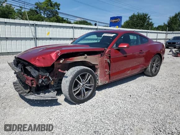 2016 Ford Mustang EcoBoost with VIN 1FA6P8TH2G5336421, listed as a Copart auction lot 63184035 with 81,831 mi miles and Salvage title. Bid and sale history available at DreamBid. Image 1.