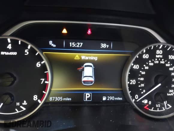 2017 Nissan Murano SL z VIN 5N1AZ2MH5HN144630, wystawiony jako IAAI lot #41239088 z przebiegiem 87 305 mil mil oraz . Historia ofert i sprzedaży dostępna na DreamBid. Obrazek 16.