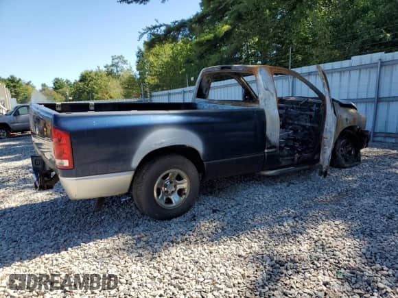2005 Dodge 1500 SLT with VIN 1D7HA16NX5J596198, listed as a Copart auction lot 80287305 with Not provided miles and Salvage title. Bid and sale history available at DreamBid. Image 3.