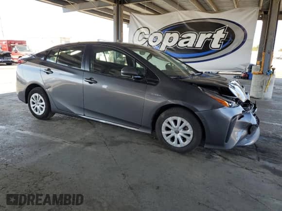 2019 Toyota Prius L Eco с VIN JTDKARFUXK3084804, выставлен на аукционе Copart как лот 80536135 с пробегом 218 411 миль миль и Списание • Salvage title. История ставок и продаж доступна на DreamBid. Изображение 4.