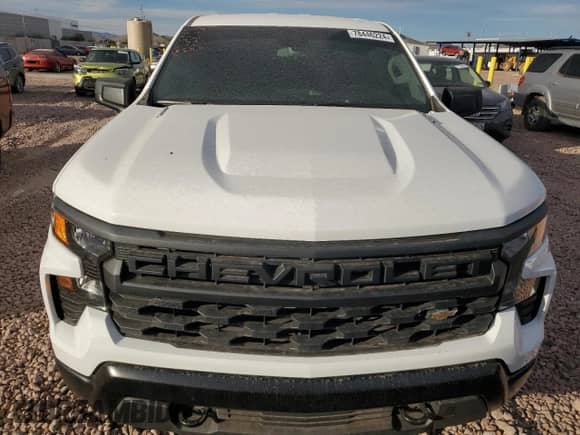 2024 Chevrolet Silverado 1500 Work Truck with VIN 1GCRAAEK1RZ339203, listed as a Copart auction lot 78446224 with 5,163 mi miles and Salvage title. Bid and sale history available at DreamBid. Image 5.