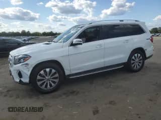 2018 Mercedes-Benz GLS 450 with VIN 4JGDF6EE8JB152391, listed as a Copart auction lot 70664215 with 100,271 mi miles and Salvage title. Bid and sale history available at DreamBid. Image 1.