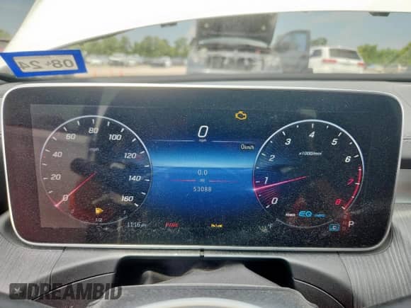 2022 Mercedes-Benz C 300 with VIN W1KAF4GB6NR059757, listed as a Copart auction lot 69696045 with 53,088 mi miles and Salvage title. Bid and sale history available at DreamBid. Image 9.