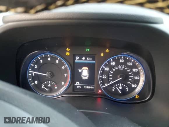 2018 Hyundai Kona Ultimate с VIN KM8K53A59JU073184, выставлен на аукционе Copart как лот 45223945 с пробегом 124 688 миль миль и Списание • Salvage title. История ставок и продаж доступна на DreamBid. Изображение 9.