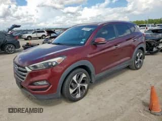 2016 Hyundai Tucson Sport with VIN KM8J33A25GU115169, listed as a Copart auction lot 83950555 with 141,994 mi miles and Clean title. Bid and sale history available at DreamBid. Image 1.