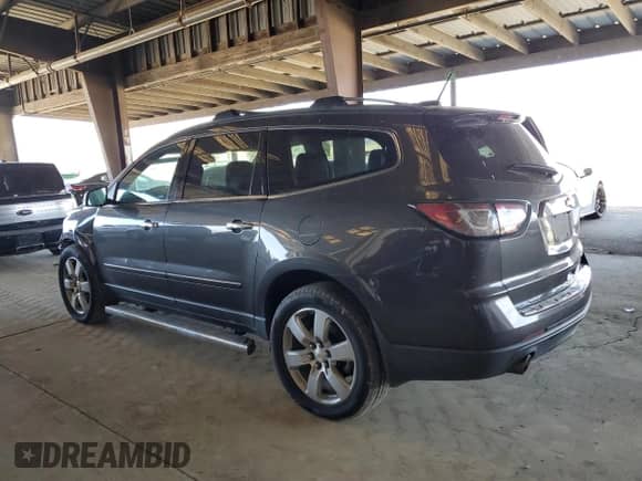 2016 Chevrolet Traverse LTZ с VIN 1GNKRJKDXGJ341387, выставлен на аукционе Copart как лот 60901535 с пробегом 134 866 миль миль и Списание • Salvage title. История ставок и продаж доступна на DreamBid. Изображение 2.