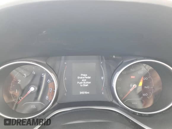 2021 Jeep Compass Latitude z VIN 3C4NJCBBXMT560071, wystawiony jako Copart lot #61250225 z przebiegiem 34 516 mil mil oraz Szkoda całkowita • Salvage title. Historia ofert i sprzedaży dostępna na DreamBid. Obrazek 9.