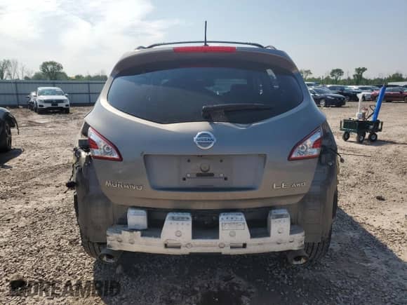 2011 Nissan Murano LE with VIN JN8AZ1MW4BW176438, listed as a Copart auction lot 60692015 with 132,426 mi miles and Salvage title. Bid and sale history available at DreamBid. Image 6.