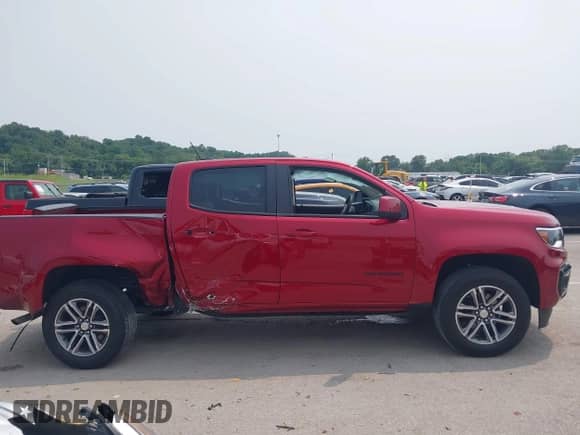 2021 Chevrolet Colorado 2WD Work Truck z VIN 1GCGSBEA7M1284491, wystawiony jako IAAI lot #42391941 z przebiegiem 41 596 mil mil oraz . Historia ofert i sprzedaży dostępna na DreamBid. Obrazek 14.