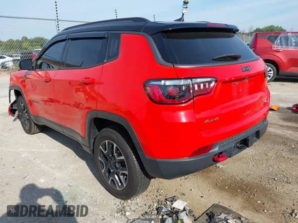 2021 Jeep Compass Trailhawk с VIN 3C4NJDDB5MT548056, выставлен на аукционе IAAI как лот 43213059 с пробегом 43 258 миль миль и . История ставок и продаж доступна на DreamBid. Изображение 3.