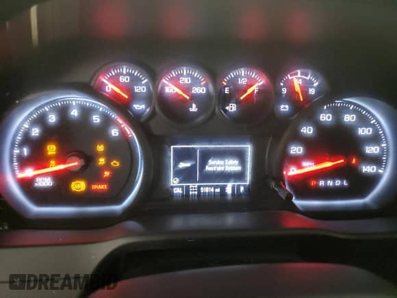2021 Chevrolet Silverado 2500HD Custom с VIN 1GC4YME77MF245615, выставлен на аукционе Copart как лот 55934775 с пробегом 51 614 миль миль и Списание • Salvage title. История ставок и продаж доступна на DreamBid. Изображение 9.