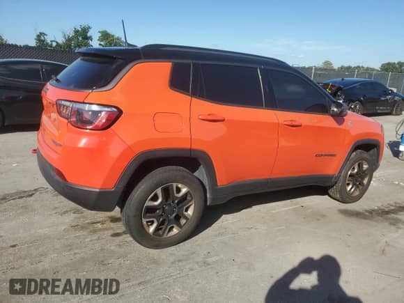 2018 Jeep Compass Trailhawk с VIN 3C4NJDDB9JT143913, выставлен на аукционе Copart как лот 82592165 с пробегом 169 451 миль миль и Чистый • Clean title. История ставок и продаж доступна на DreamBid. Изображение 3.