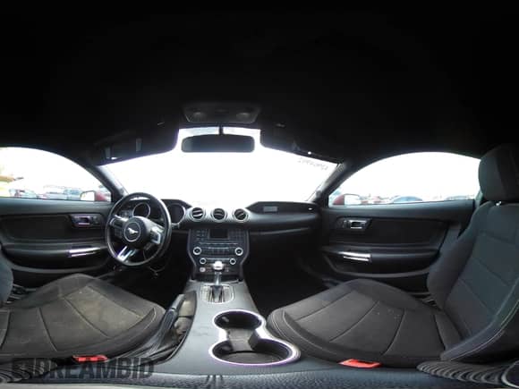 2016 Ford Mustang V6 with VIN 1FA6P8AM1G5255121, listed as a IAAI auction lot 42964902 with 107,527 mi miles and . Bid and sale history available at DreamBid. Image 18.