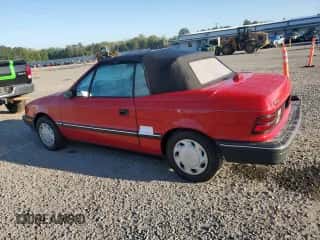 1991 Dodge Shadow with VIN 3B3XP45K6MT551958, listed as a Copart auction lot 73353914 with 116,984 mi miles and Salvage title. Bid and sale history available at DreamBid. Image 2.
