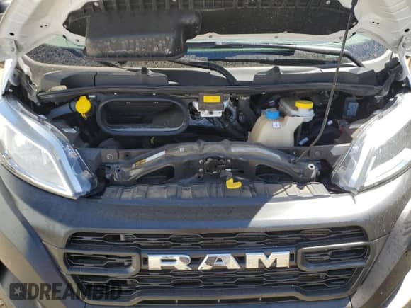 2025 Ram ProMaster Cargo Tradesman с VIN 3C6MRVJG3SE517634, выставлен на аукционе Copart как лот 66493295 с пробегом 17 351 миль миль и Чистый • Clean title. История ставок и продаж доступна на DreamBid. Изображение 12.