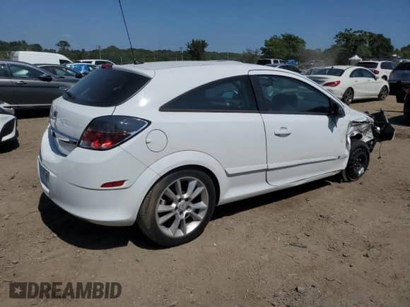 2008 Saturn Astra XR with VIN W08AT271X85111023, listed as a Copart auction lot 68873494 with 90,399 mi miles and Salvage title. Bid and sale history available at DreamBid. Image 3.