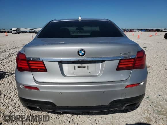 2013 BMW 7 Series 750i with VIN WBAYA8C54DC996698, listed as a Copart auction lot 53235915 with 116,247 mi miles and Salvage title. Bid and sale history available at DreamBid. Image 6.