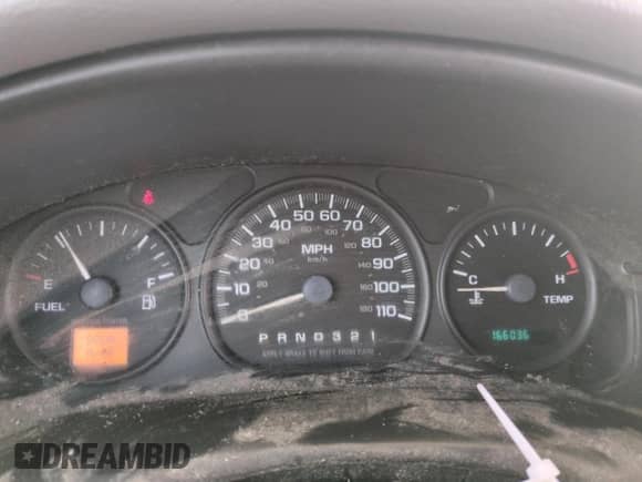 2002 Chevrolet Venture Value 1SV with VIN 1GNDU23E52D162637, listed as a Copart auction lot 86563964 with 166,036 mi miles and Salvage title. Bid and sale history available at DreamBid. Image 9.