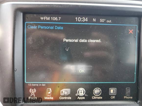 2015 Ram 1500 Big Horn with VIN 1C6RR7LT1FS611333, listed as a Copart auction lot 70217635 with 95,295 mi miles and Clean title. Bid and sale history available at DreamBid. Image 12.