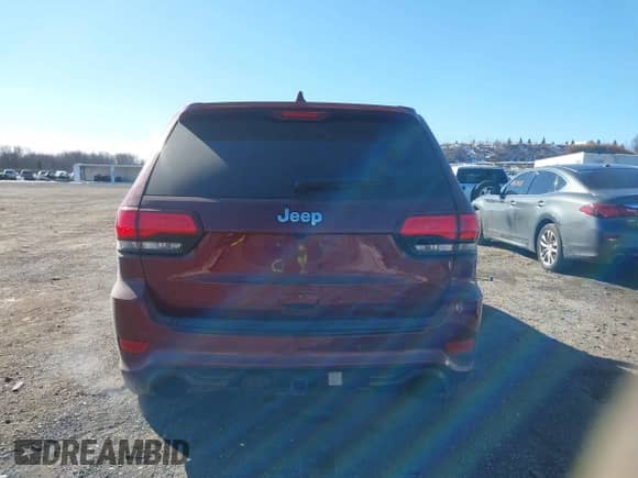 2017 Jeep Grand Cherokee SRT with VIN 1C4RJFDJ1HC754559, listed as a IAAI auction lot 41461029 with 100,096 mi miles and . Bid and sale history available at DreamBid. Image 16.