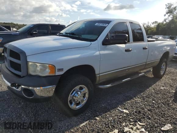 2004 Dodge 2500 SLT with VIN 1D7KU28D94J141476, listed as a Copart auction lot 85870925 with 266,524 mi miles and Salvage title. Bid and sale history available at DreamBid. Image 1.