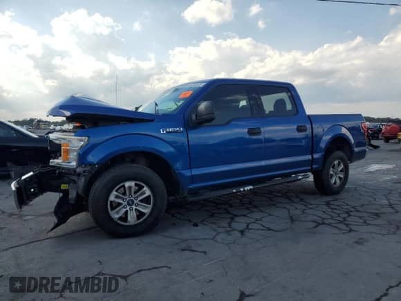 2018 Ford F-150 XL с VIN 1FTEW1CP1JFA13700, выставлен на аукционе Copart как лот 71275595 с пробегом 109 655 миль миль и Списание • Salvage title. История ставок и продаж доступна на DreamBid. Изображение 1.