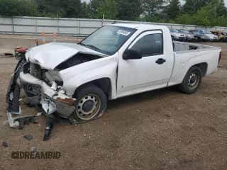 2009 Chevrolet Colorado Work Truck with VIN 1GCCS14E598137050, listed as a Copart auction lot 59509565 with 198,047 mi miles and Salvage title. Bid and sale history available at DreamBid. Image 1.