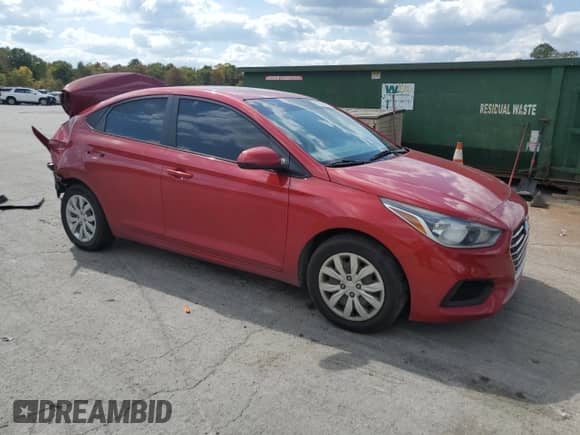 2020 Hyundai Accent SE z VIN 3KPC24A64LE117156, wystawiony jako Copart lot #81082805 z przebiegiem 124 612 mil mil oraz Szkoda całkowita • Salvage title. Historia ofert i sprzedaży dostępna na DreamBid. Obrazek 4.