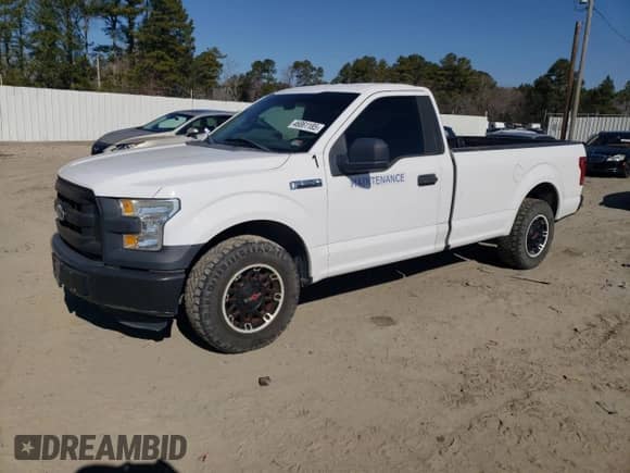 2016 Ford F-150 XL z VIN 1FTMF1C89GKD08483, wystawiony jako Copart lot #46861185 z przebiegiem 142 105 mil mil oraz Czysty tytuł • Clean title. Historia ofert i sprzedaży dostępna na DreamBid. Obrazek 1.