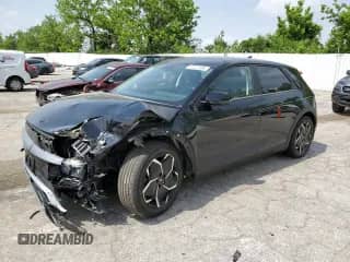 2023 Hyundai Ioniq 5 SEL с VIN KM8KN4AE5PU173233, выставлен на аукционе Copart как лот 57177105 с пробегом 28 014 миль миль и Списание • Salvage title. История ставок и продаж доступна на DreamBid. Изображение 1.
