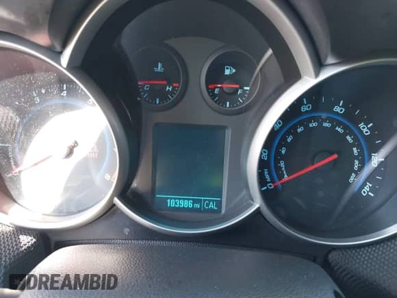 2014 Chevrolet Cruze 1LT with VIN 1G1PD5SB3E7467497, listed as a IAAI auction lot 41726563 with 103,986 mi miles and . Bid and sale history available at DreamBid. Image 7.