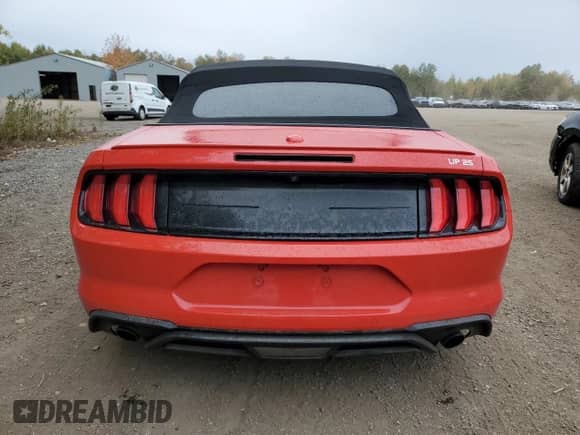 2018 Ford Mustang EcoBoost Premium с VIN 1FATP8UH9J5164395, выставлен на аукционе Copart как лот 86144655 с пробегом 126 290 миль миль и Списание • Salvage title. История ставок и продаж доступна на DreamBid. Изображение 6.