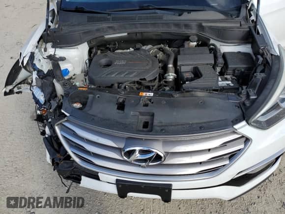 2017 Hyundai Santa Fe Ultimate with VIN 5XYZW4LA2HG476418, listed as a Copart auction lot 84270955 with 114,046 mi miles and Salvage title. Bid and sale history available at DreamBid. Image 12.