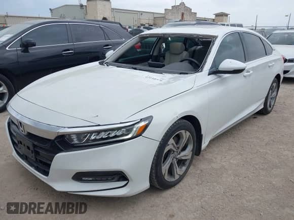 2018 Honda Accord EX-L with VIN 1HGCV2F66JA015749, listed as a IAAI auction lot 42110376 with 32,013 mi miles and . Bid and sale history available at DreamBid. Image 17.