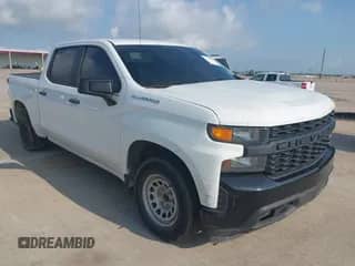 2022 Chevrolet Silverado 1500 Work Truck z VIN 3GCPWAEK7NG161428, wystawiony jako IAAI lot #42912039 z przebiegiem Nie podano mil oraz . Historia ofert i sprzedaży dostępna na DreamBid. Obrazek 1.
