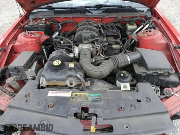 2005 Ford Mustang Deluxe z VIN 1ZVFT80N455214248, wystawiony jako Copart lot #86655245 z przebiegiem 98 540 mil mil oraz Szkoda całkowita • Salvage title. Historia ofert i sprzedaży dostępna na DreamBid. Obrazek 11.