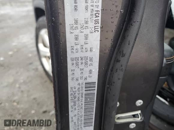 2018 Jeep Compass Latitude с VIN 3C4NJDBB4JT284505, выставлен на аукционе Copart как лот 66802515 с пробегом Не указан миль и Списание • Salvage title. История ставок и продаж доступна на DreamBid. Изображение 13.