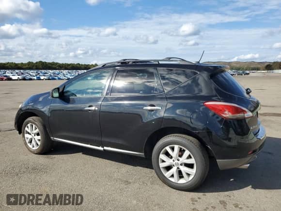 2011 Nissan Murano SL with VIN JN8AZ1MW8BW177267, listed as a Copart auction lot 86824895 with 169,995 mi miles and Salvage title. Bid and sale history available at DreamBid. Image 2.